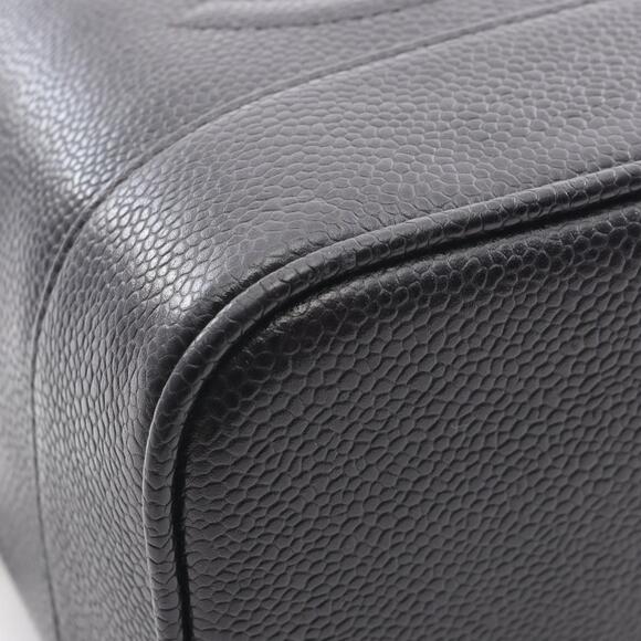 CHANEL Black Leather Logo Bag - Picture 7 of 10